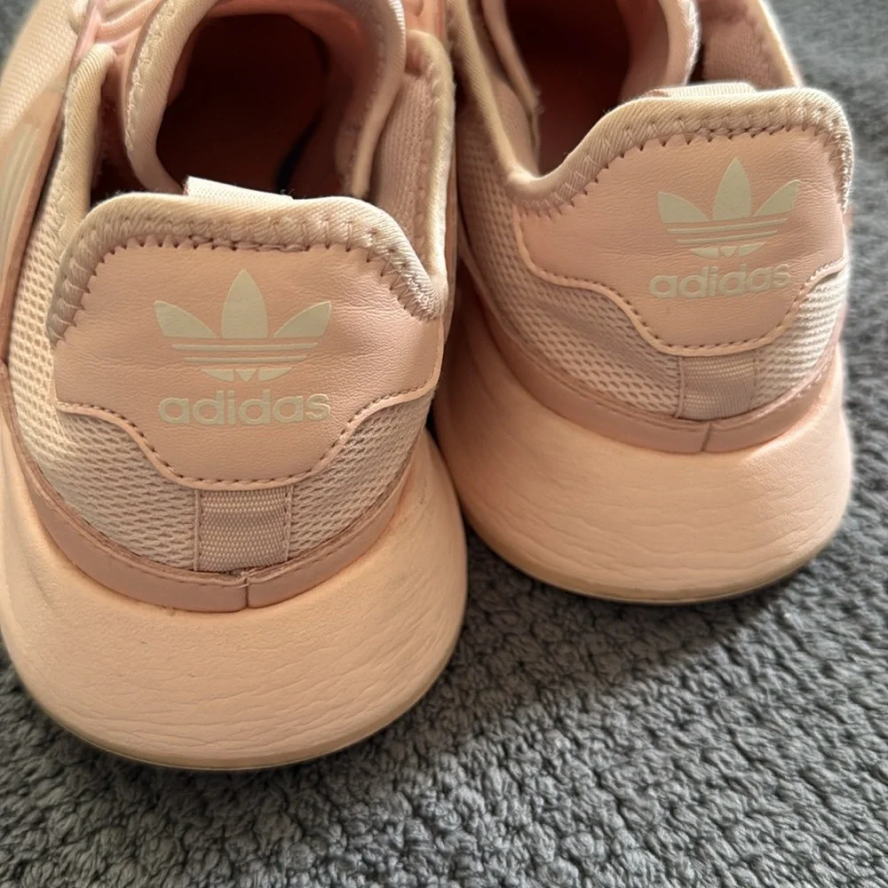 Adidas Originals X_PLR Pink Mesh Athletic Sneakers Womens Shoes Low Top sz 5 - Picture 5 of 15